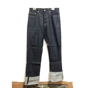 Helmut Lang Re-Edition Turn Up Raw Denim Jeans Made in USA